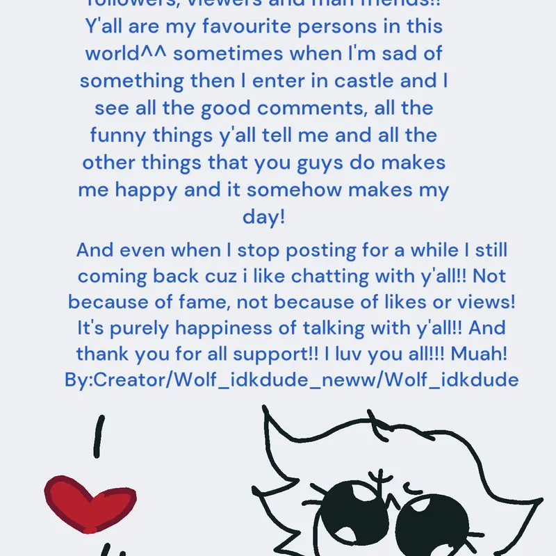 I luv all✨✨✨✨ by @Wolf_idkdude_Neww