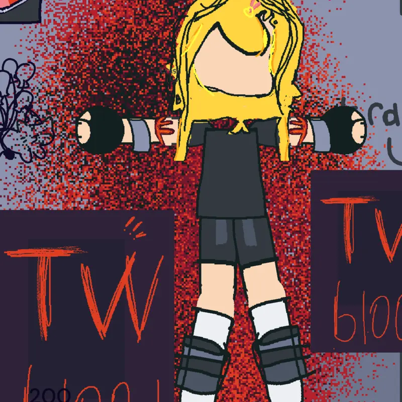 Has blood and gore not children under 4 by @lilacutey