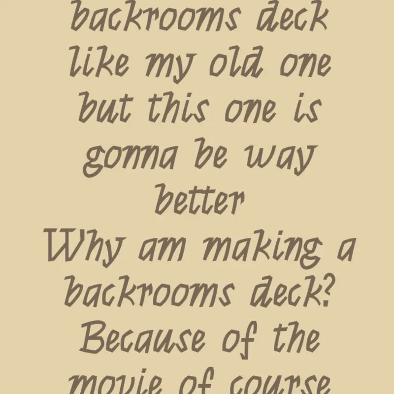 The backrooms by @Meowth_Official