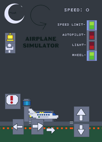 Airplane simulator