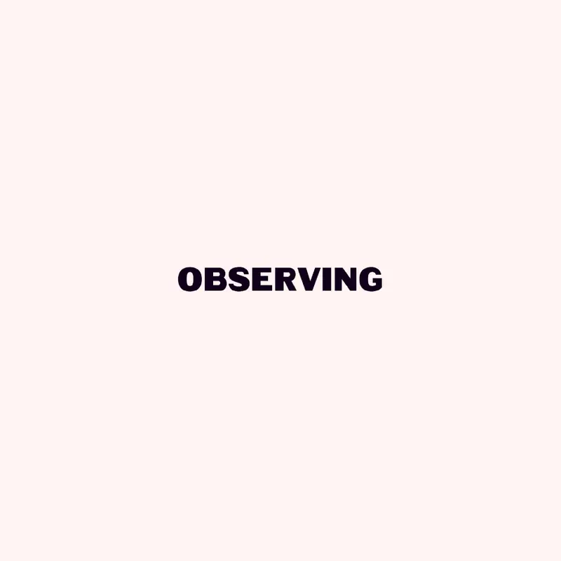 OBSERVING by @-_V-5_-