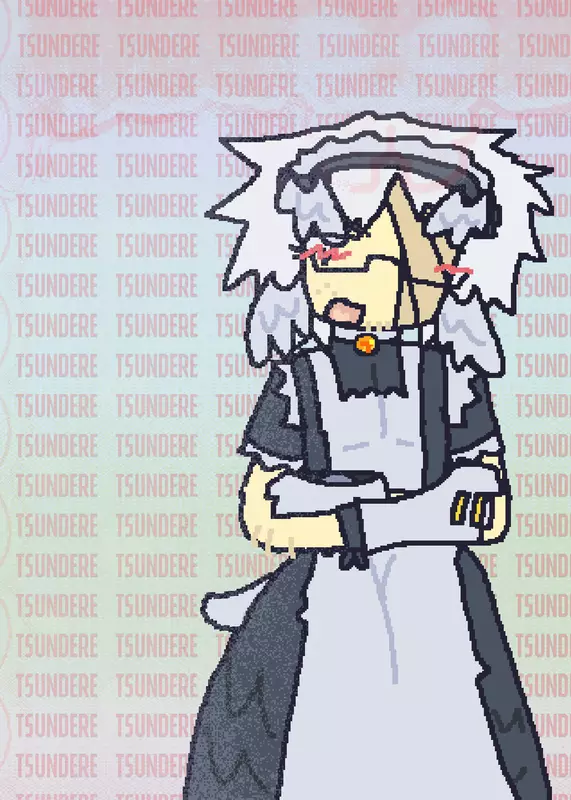 tsundere by @ragelingg_