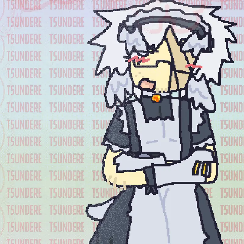 tsundere by @ragelingg_