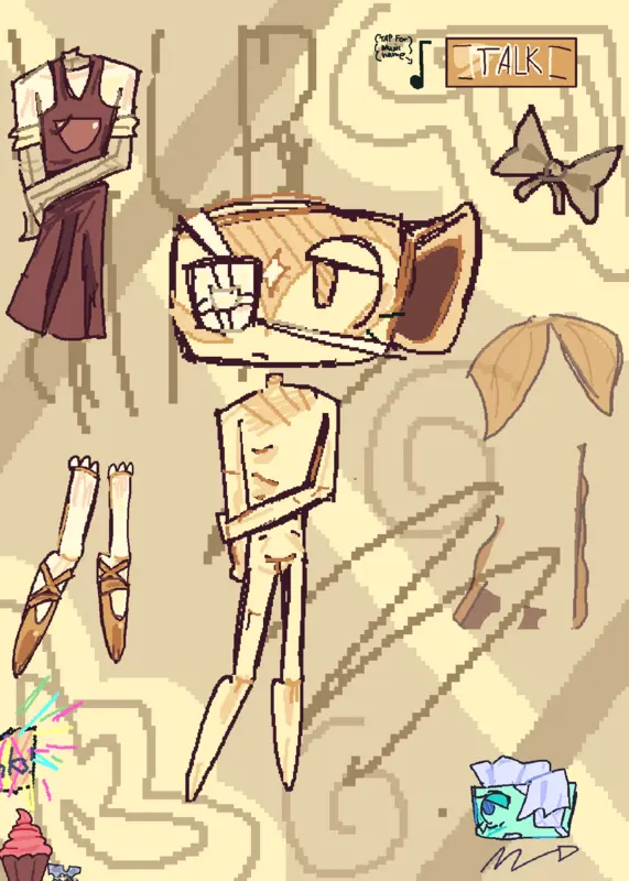 Dandy’s world au dress up! by @0ne4fy_mentioned-11