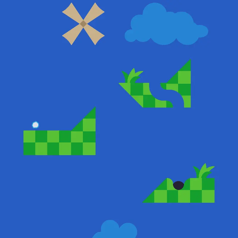 Sonic Forever Golf by @MasterHedghog2015