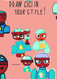 Made my version of Gigi in my style!