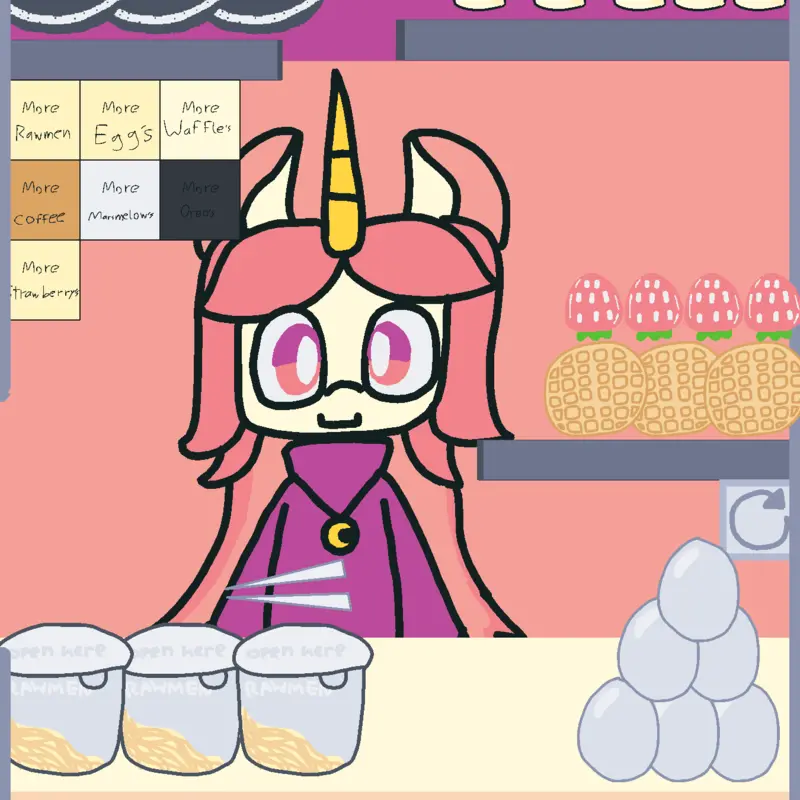 Random mukbang post by @staysyArts
