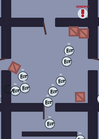 Enemy Infection Game (ignore the fire in the...