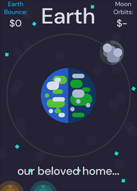 Earth & Moon simulator!
