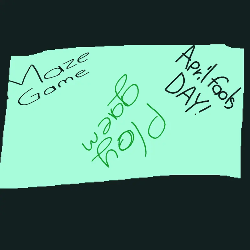 Maze Game aprilfools! by @Mkai12