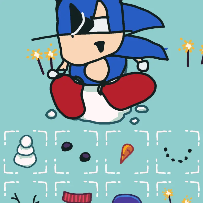 Talking  sonic by @DanielSaavedra