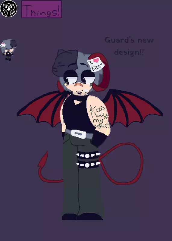 Guard's new design ^^!!! by @-_Guard_loves_kitty_-