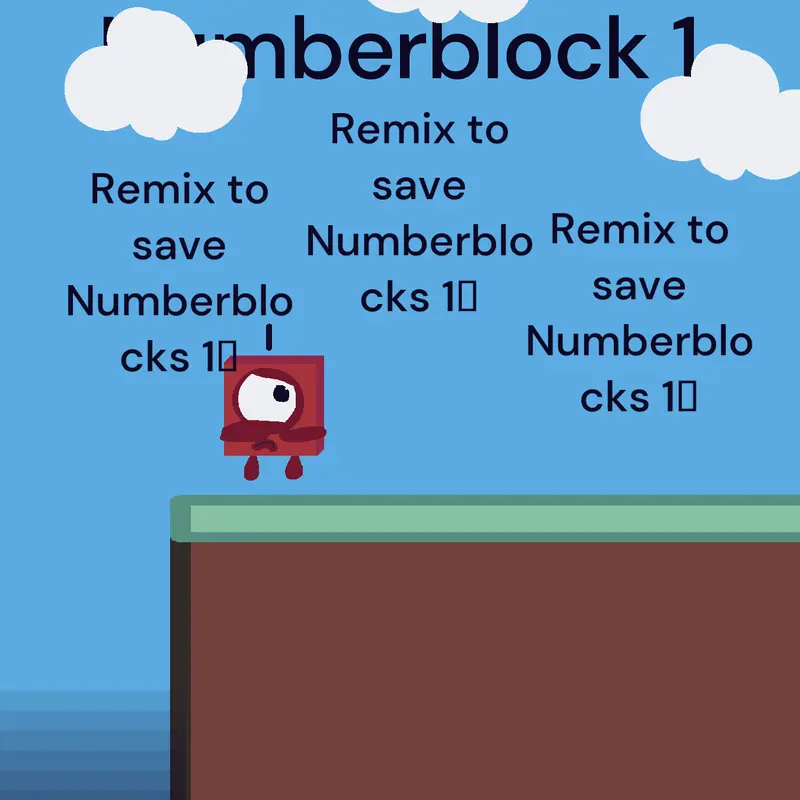 Remix to save numberblocks 1 by @ginerboi