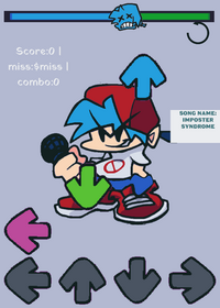 Lazy imposter syndrome fnf thingy majiggy...