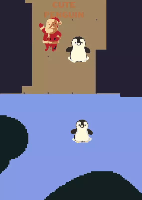 I love you cute penguin by @noahduck211