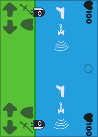 2 player fighting game