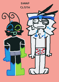 Swap cloth with Blossom and Jack ^_^