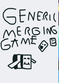 Generic merging game
