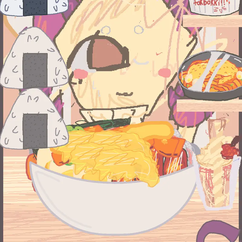Scarps mukbang! Creds to: by @Natsuri