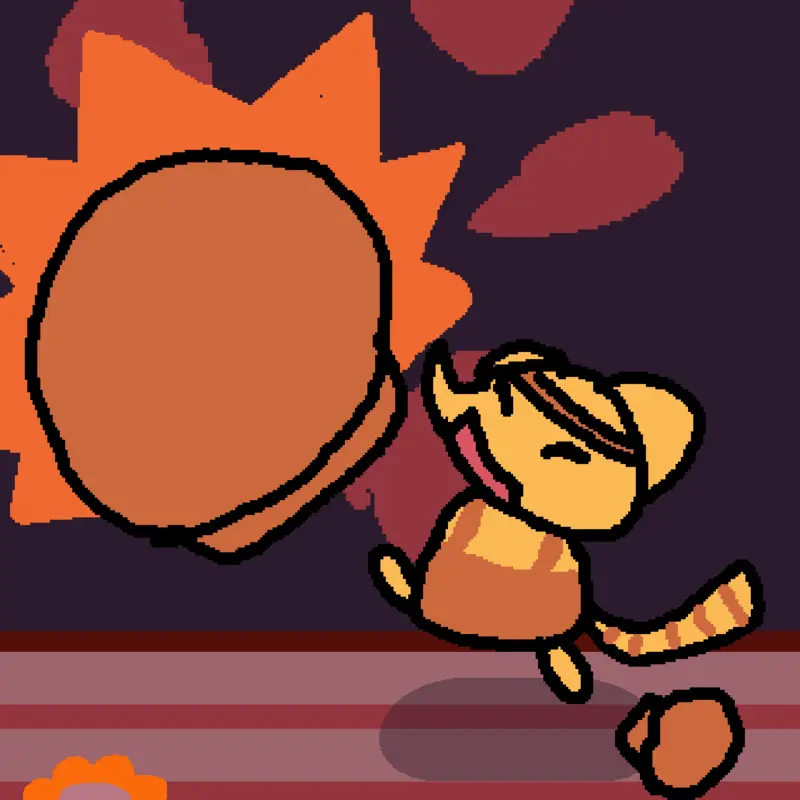 Orange deltarune fanart by @hollywoodhehe