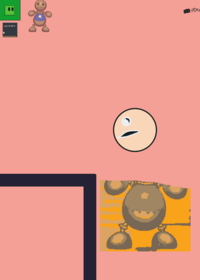 Kick the buddy feed poop