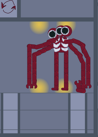 3 headed figure