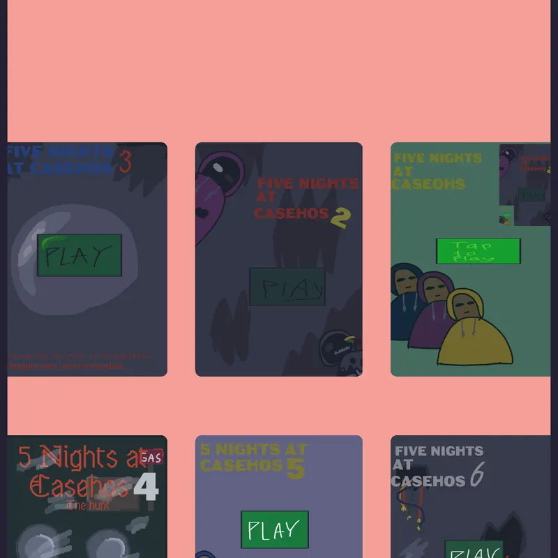 All FNAC games by @Fox-198