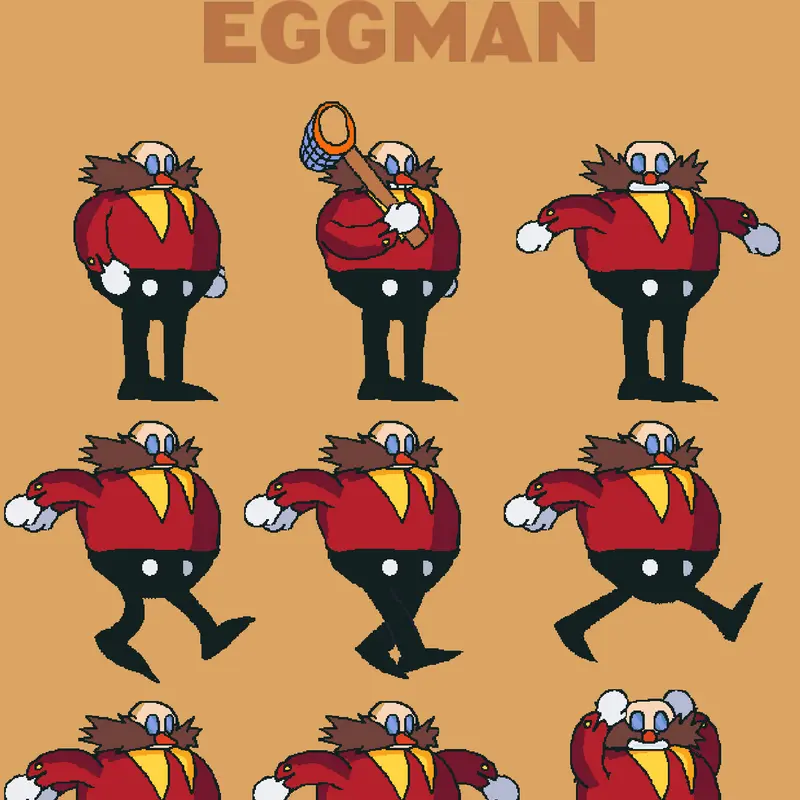 Sprite eggman by @Omni_Guy