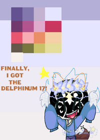 I got the delphinium 17 guys!