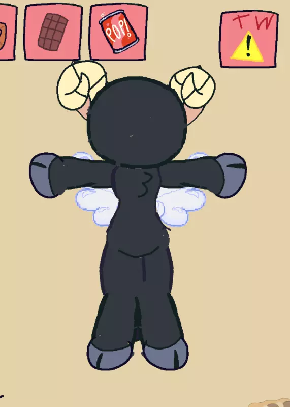 Plis gave him a name i don't have ideas by @MapleTheSyrupCat