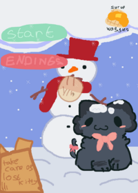 Take care of lost kitty please react and...