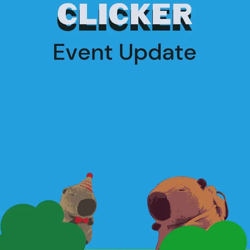 Capybara Cicker: Event Update by @LDLdM2