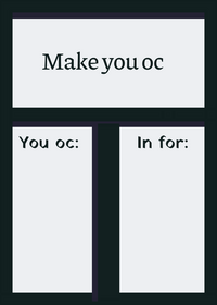 Pov: you done make a your oc