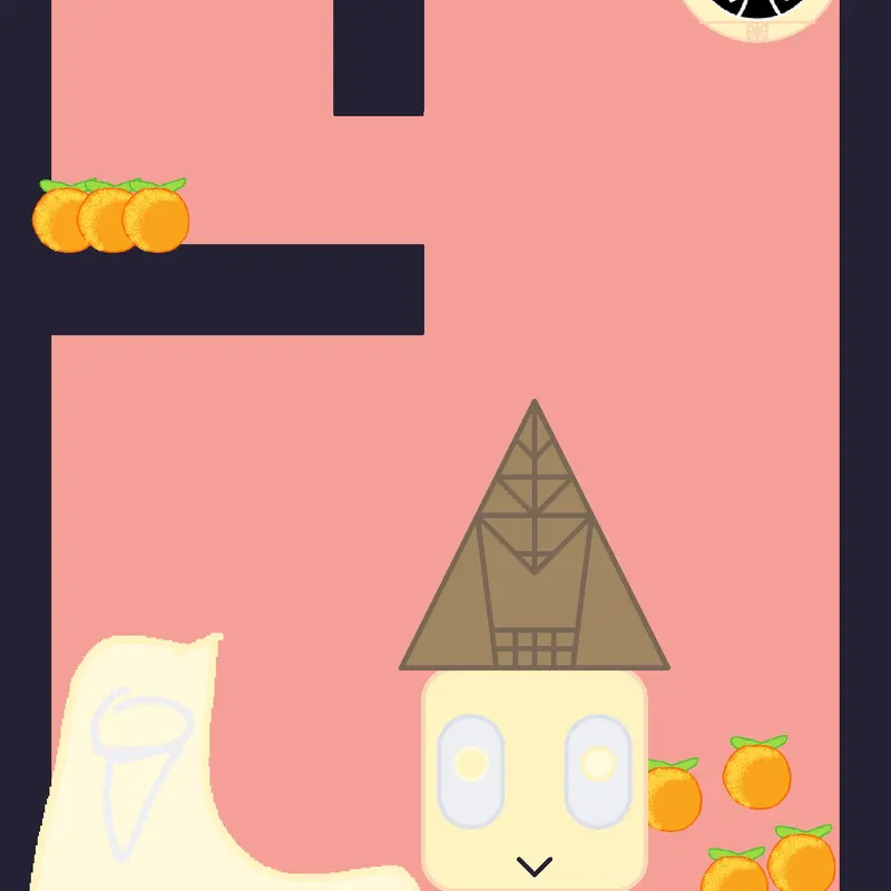 icecream cube taking care by @wowers