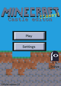 Minecraft castle edition