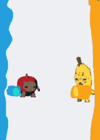 Banana cat vs Apple cat remake i hope fusion...