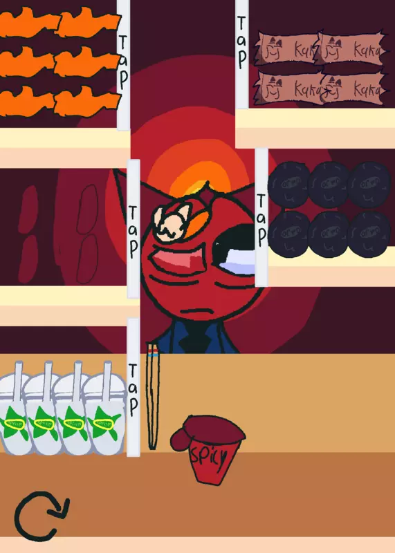 Mukbang by @Imagangle