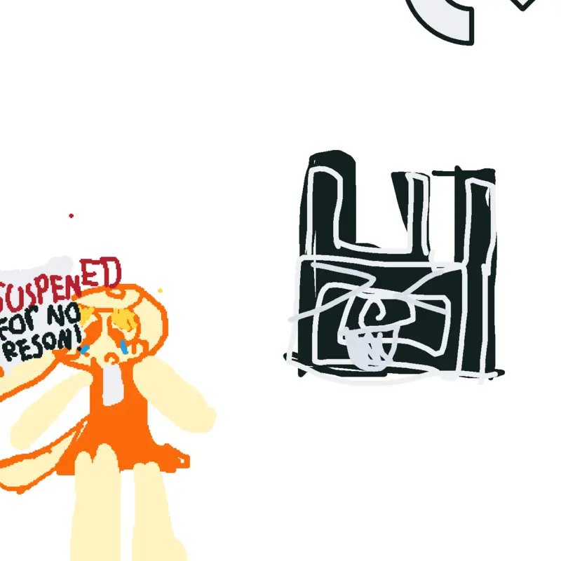 Suspended by @alt_acout_a