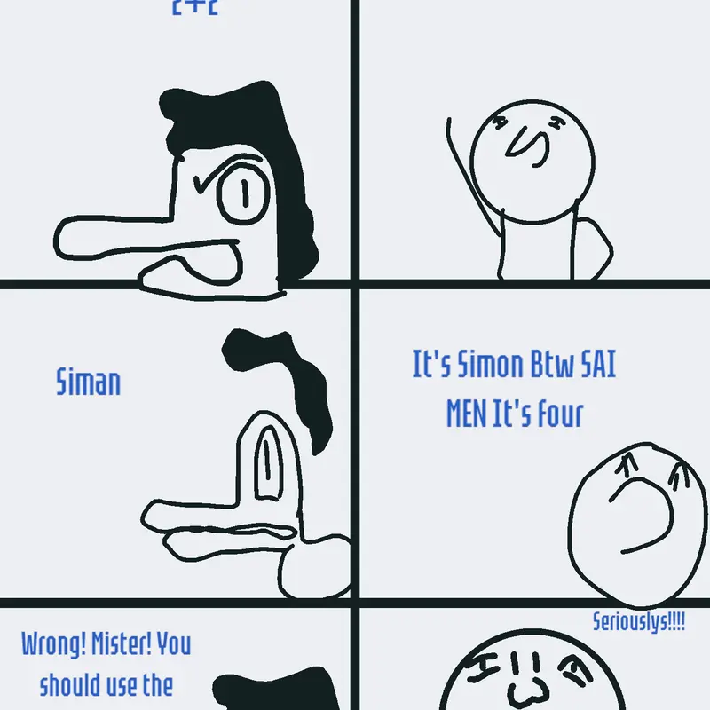 School be Like/comic by @Geralds-World