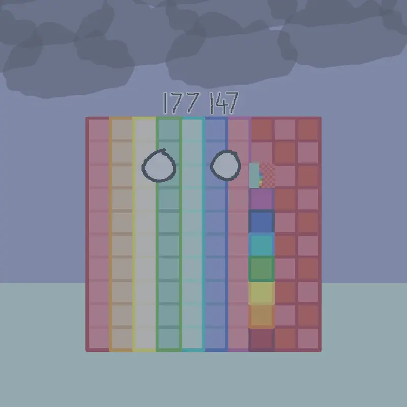 Triples band 2 by @1600ths_the_numberblock
