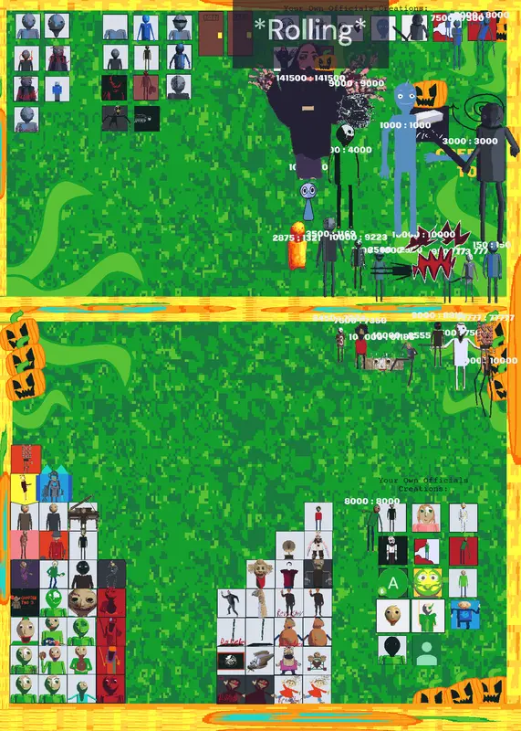 Baldi Vs SubterBaldi (HALLOWEEN EVENT) by @S7BTER_BALD8