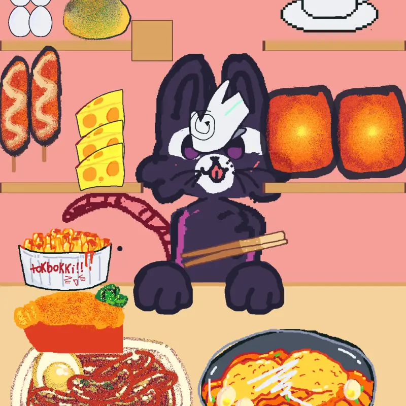 I wiRathew mukbang I will post every day by @headnuse