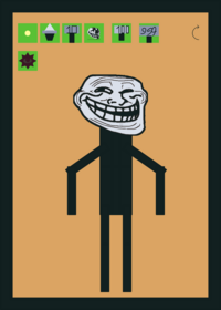 troll face ragdoll