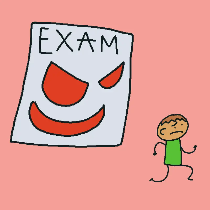 Exams by @redgreenbarry_haha