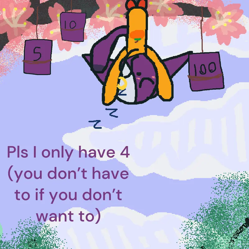 I only have four by @CATNAP77