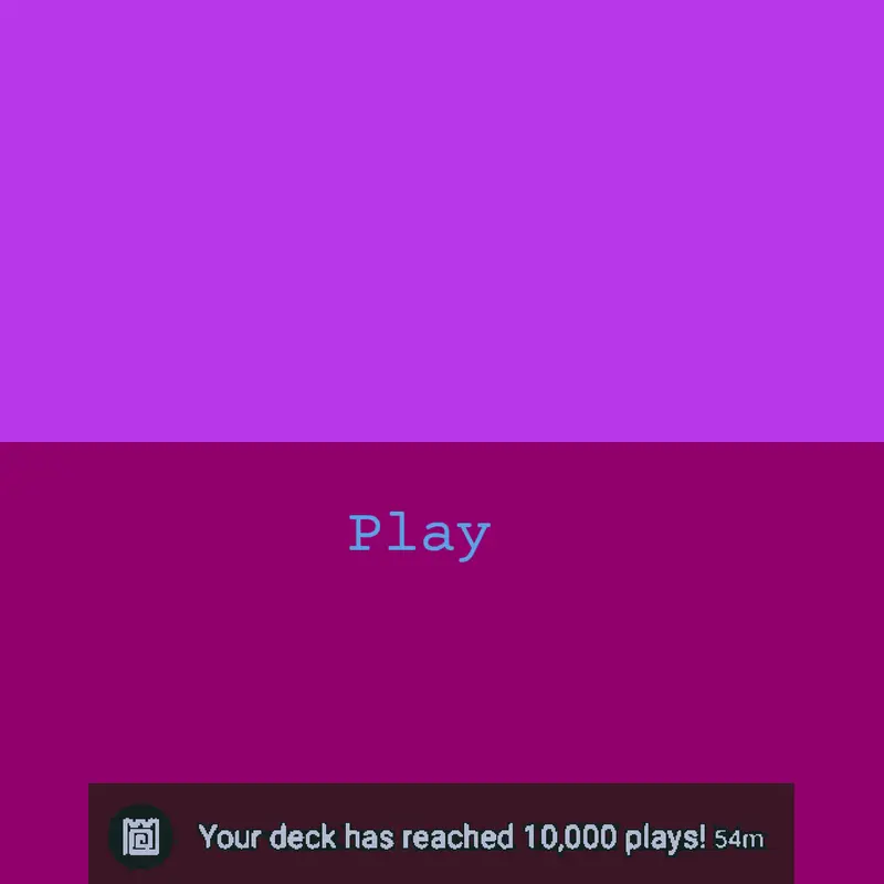 Game by @BackAgain