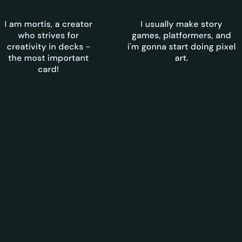 Game by @MortielliusMortis