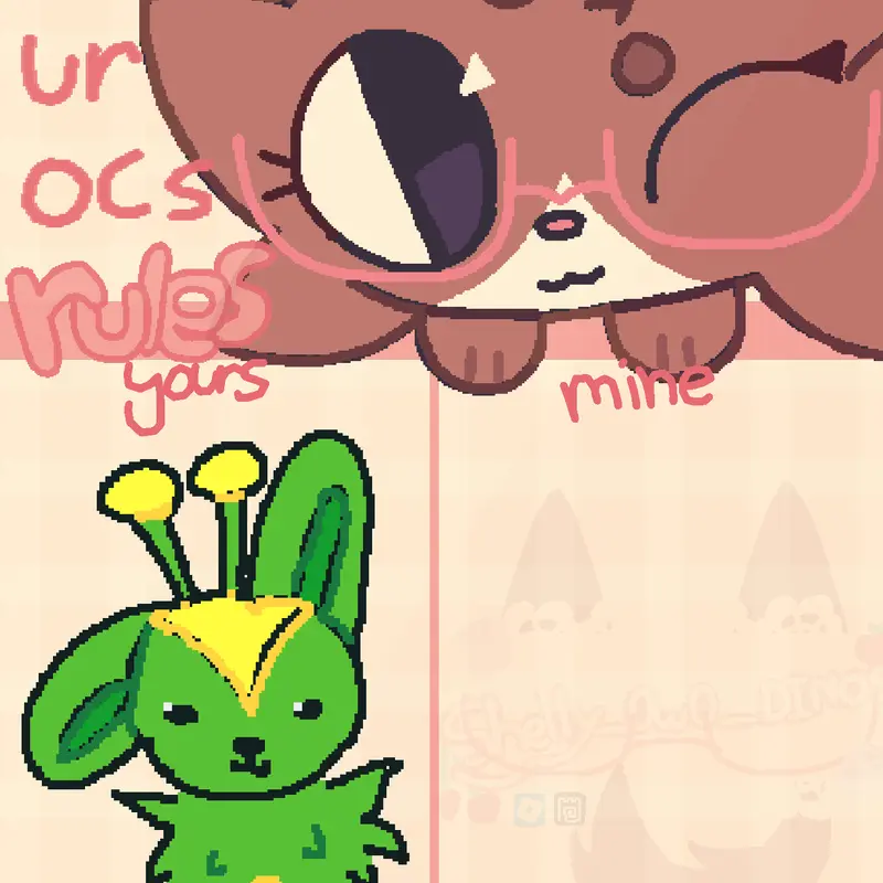 alien bunny by @yuzzz