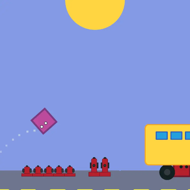 Get to the bus by @noob_master_101