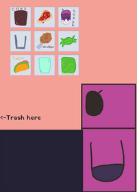 Eating simulator